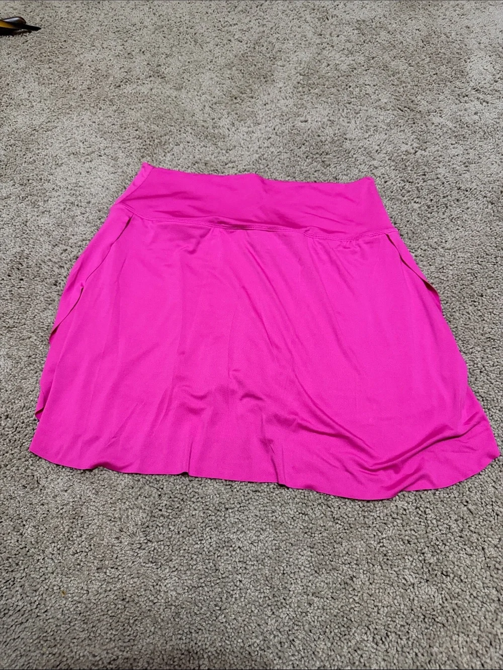 BNWT New In Crossover Skort Hot Pink Medium Stretchy Split Sides Soft - Picture 5 of 7